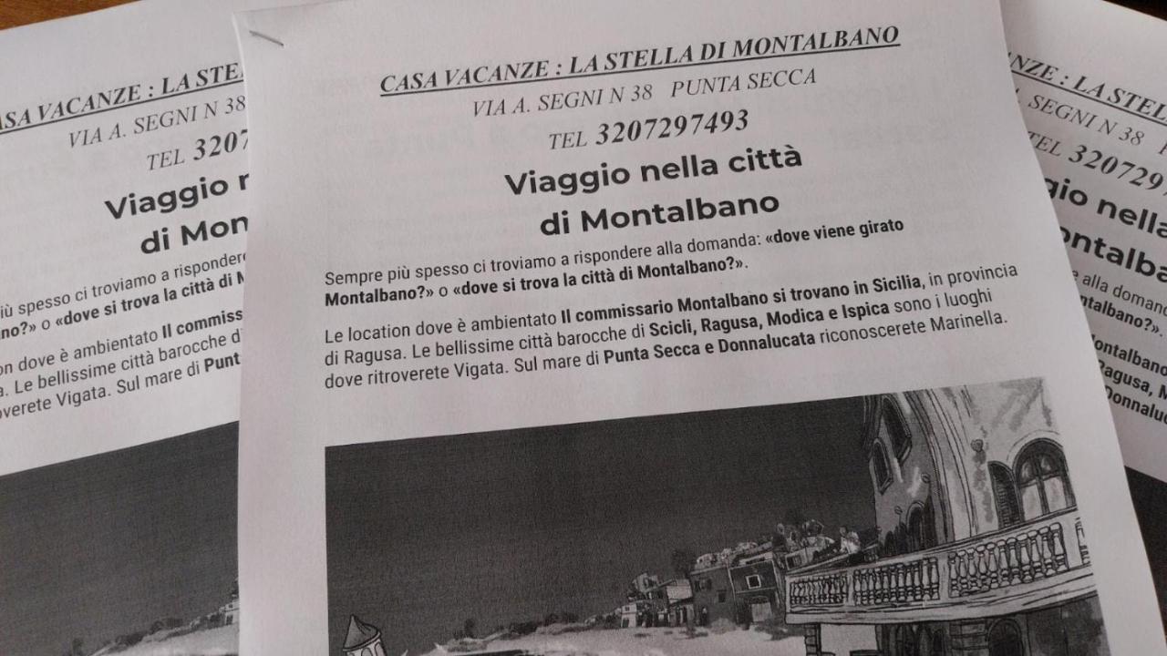 La Stella Di Montalbano Con Parcheggio Privato Apartment Punta Secca Exterior photo